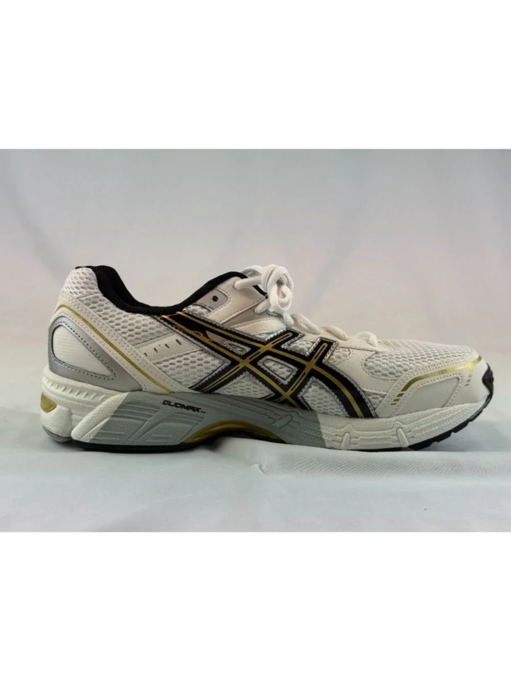 NEW ASICS GEL 180TR LEATHER WHITE BLACK GOLD Trail Running Shoe Men’s Sz 9 - Picture 5 of 10